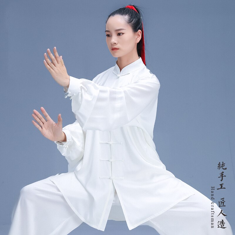 Tai Chi Suit Silk Women Chinese Traditional Clothi..